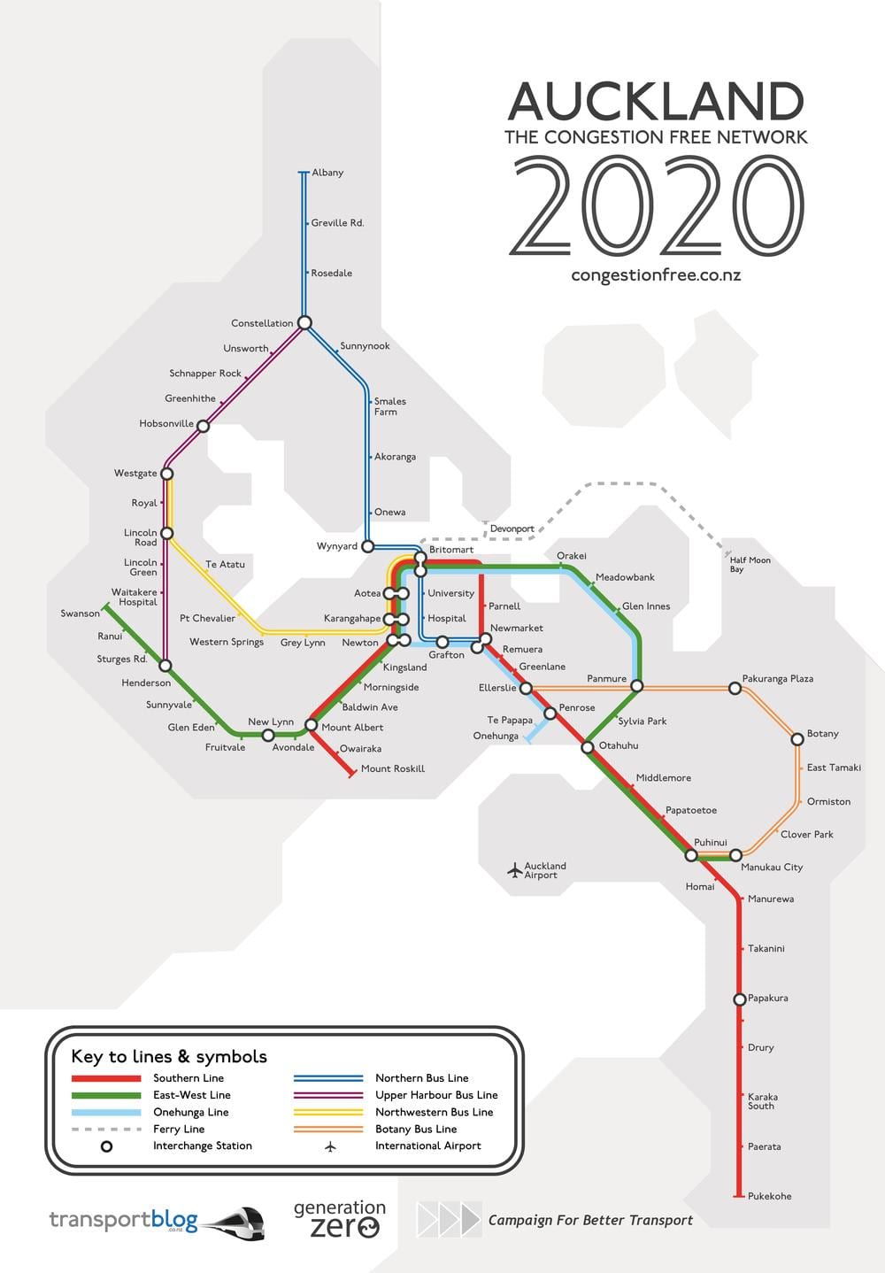 lest kort Auckland